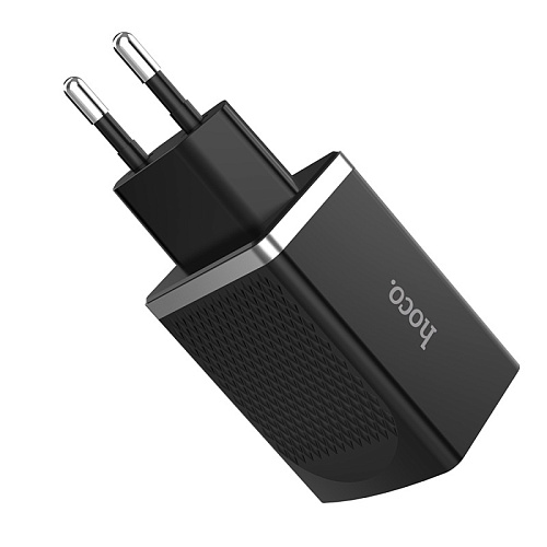 Сетевое зарядное устройство, 1 USB 3.0A (C42A), HOCO, черный