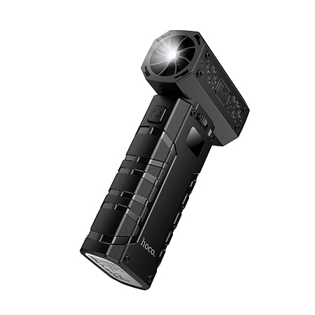 Турбо вентилятор, портативная воздуходувка, XH67, HOCO, 3000mAh, черный