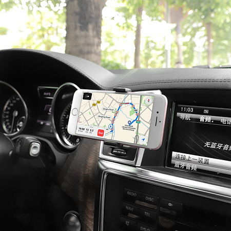 Держатель автомобильный на решетку, CA38, HOCO, черный
