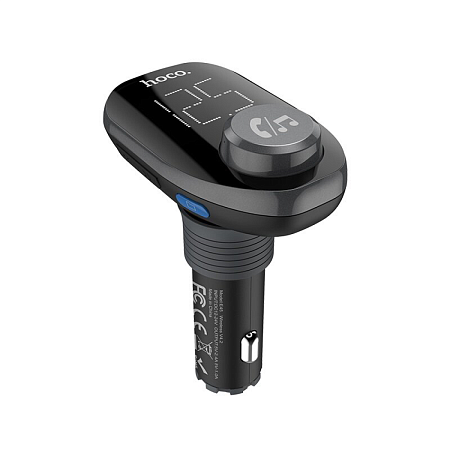 Bluetooth FM модулятор, E45, HOCO, черный