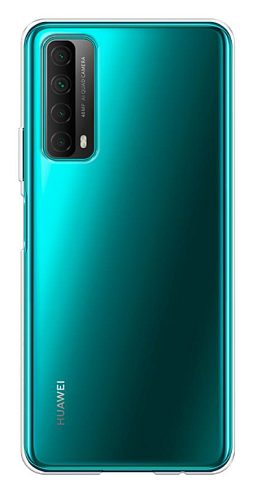 Чехол силиконовый для Huawei P Smart 2021/Y7A, X-CASE, прозрачный