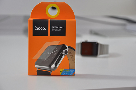 Защитное стекло на Apple Watch, HOCO, 42mm, прозрачное