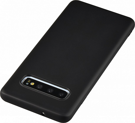 Чехол силиконовый для Samsung SM-G973, Galaxy S10, X-CASE, черный