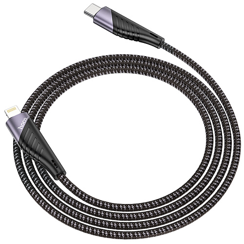Кабель Lightning to Type-C (PD), HOCO, U95, Fast Charge, черный