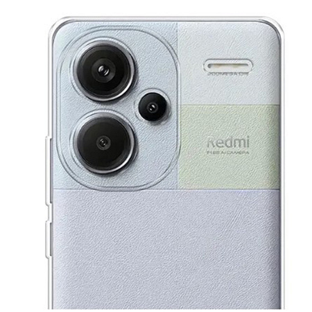 Чехол силиконовый для Xiaomi Redmi Note 13 Pro+, c защитой камеры, X-CASE, прозрачный