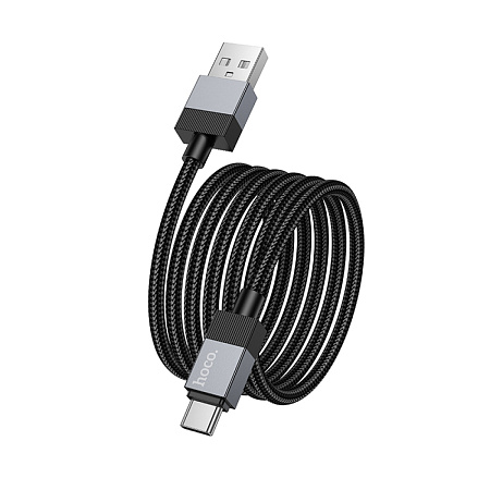 USB Кабель Type-C, HOCO, X110, 1м, черный