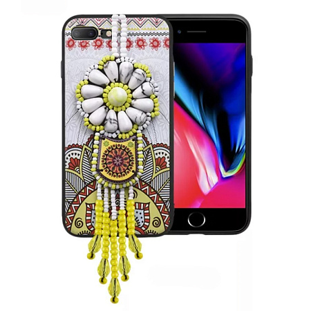 Чехол силиконовый для iPhone 7 Plus/8 Plus, HOCO, Chinese dream protective case, желтый