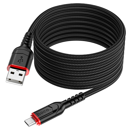 USB Кабель Micro, HOCO, X59, 2м, черный