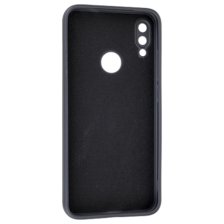 Чехол силиконовый для Xiaomi Redmi Note 7/Note 7 Pro, с микрофиброй внутри, с защитой камеры, X-CASE, черный