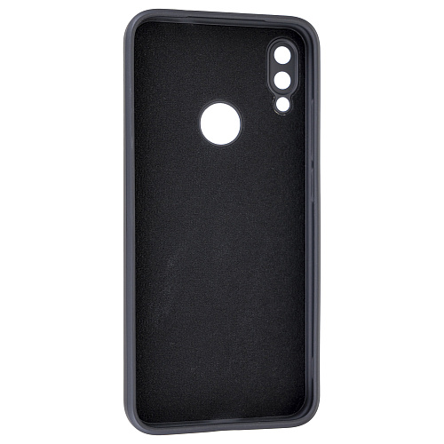 Чехол силиконовый для Xiaomi Redmi Note 7/Note 7 Pro, с микрофиброй внутри, с защитой камеры, X-CASE, черный
