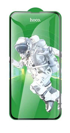 Защитное стекло на iPhone 13 Pro Max (6.7)/14 Plus, G16, HOCO, Guardian shield serie, черное