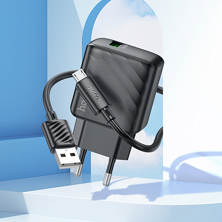 , 1 USB 3.0 QC 18W (CS21A), HOCO, Micro, 