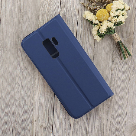 Чехол-книжка для Samsung Galaxy S9 Plus, X-CASE, боковой, синий