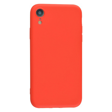 Чехол силиконовый для iPhone XR (6.1), good quality, X-CASE, красный