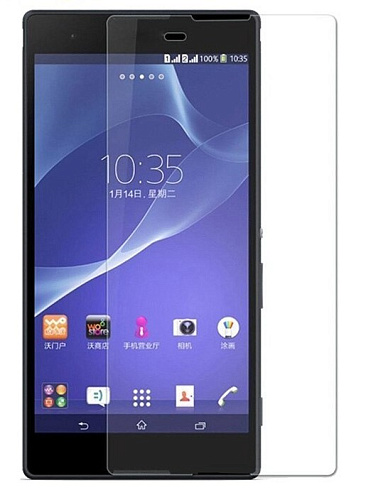 Защитное стекло на Sony Xperia D5102, T3, прозрачное, X-CASE