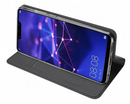 Чехол-книжка для Xiaomi Redmi Note 8T, DU DU, боковой, серый