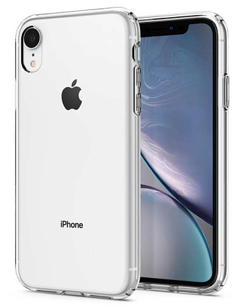 Чехол силиконовый для iPhone XR (6.1), X-CASE, прозрачный