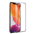 Защитное стекло на iPhone XR/11 (A777), HOCO, HD, рамка черная