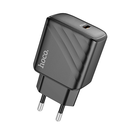 Сетевое зарядное устройство, 1 PD 30W (CS22A), HOCO, черный