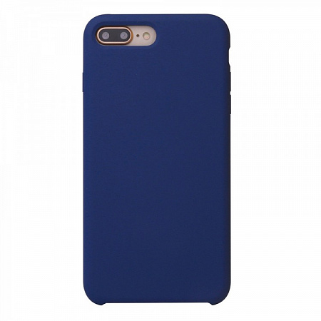 Чехол-накладка для iPhone 7 Plus/8 Plus, Silicon Case, темно-синий (9)