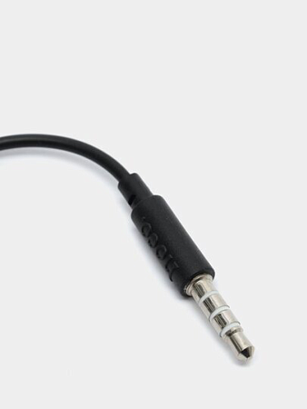 Проводные наушники M14 Universal Earphone, вакуумные с микрофоном, HOCO, черные