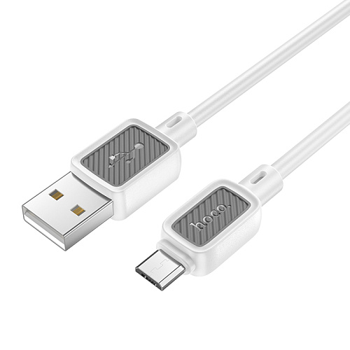USB Кабель Micro, HOCO, X108, белый