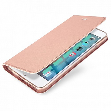 Чехол-книжка для iPhone 6 Plus/6S Plus, DU DU, боковой, розовый