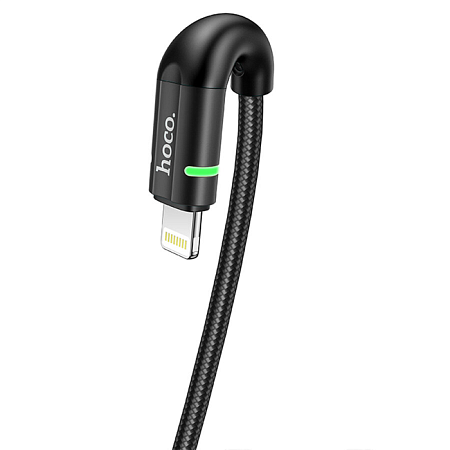 USB дата кабель Lightning, HOCO, U93, 1.2m, черный