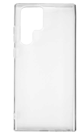 Чехол силиконовый для Samsung Galaxy S22 Ultra, X-CASE, прозрачный