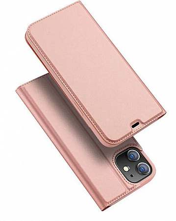 Чехол-книжка для iPhone 11, DU DU, боковой, розовый