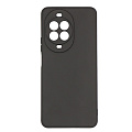 Чехол силиконовый для Huawei Nova 14 Pro, с микрофиброй внутри, с защитой камеры, X-CASE, черный