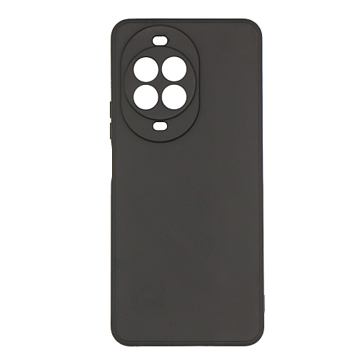 Чехол силиконовый для Huawei Nova 14 Pro, с микрофиброй внутри, с защитой камеры, X-CASE, черный