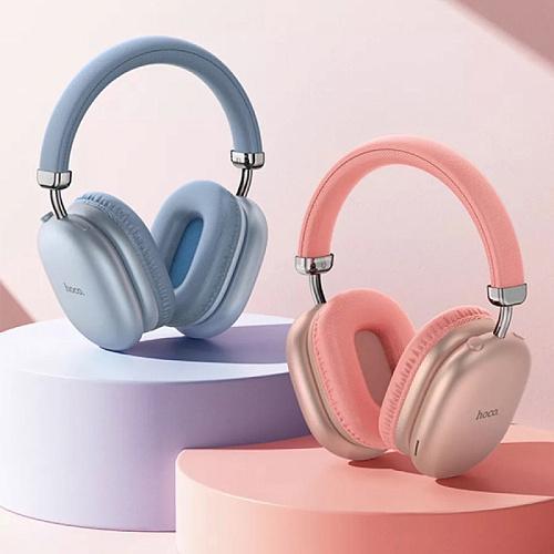 Беспроводные наушники W35 Max, HOCO, розовый