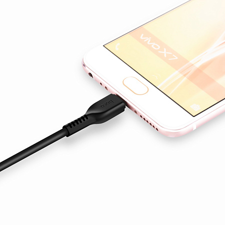 USB Кабель Micro, HOCO, X20, 1м, черный