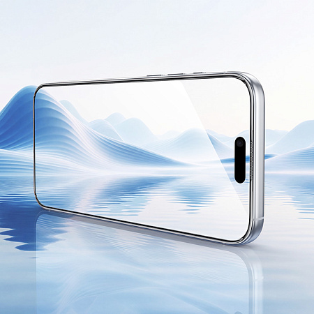 Защитное стекло для iPhone 18 Pro/17 Pro, A40, HOCO, прозрачность 95%, тонкая рамка