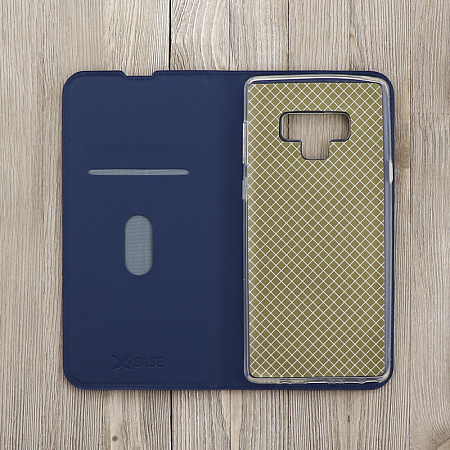 Чехол-книжка для Samsung Galaxy Note 9, X-CASE, боковой, синий