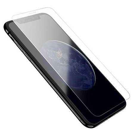 Защитное стекло на iPhone XR/11 (6.1), 20D, с сеточкой для динамика, прозрачное, X-CASE