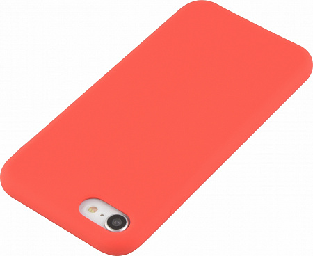 Чехол-накладка для iPhone 7/8/SE (2020), Silicon Case, красный