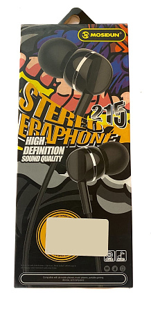 Наушники Mosidun 215, черные