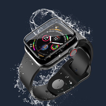 Защитная пленка на Apple Watch Series 4/5/6/SE, HOCO, A30, 44mm, черное