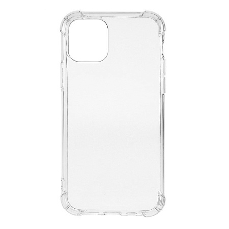 Чехол силиконовый для iPhone 12 Pro Max (6.7), усиленные края, микс, X-CASE, прозрачный