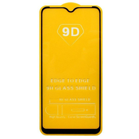 Защитное стекло на Samsung Galaxy M33 (5G)/A14 (5G), 9D, черный, X-CASE