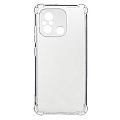Чехол силиконовый для Xiaomi Redmi 12C (4G)/Redmi 11A/Poco C55, усиленные края, с защитой камеры, X-CASE, прозрачный