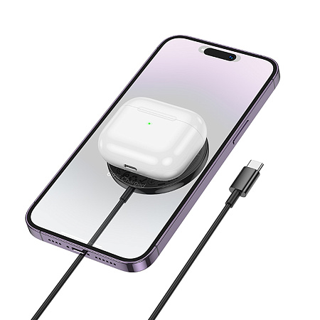 Беспроводное зарядное устройство, CW61, HOCO, Magsafe, черный
