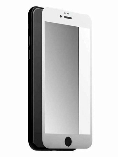 Защитное стекло на iPhone 7/8/SE (2020), 3D матовый белый, тех.паке, X-CASE