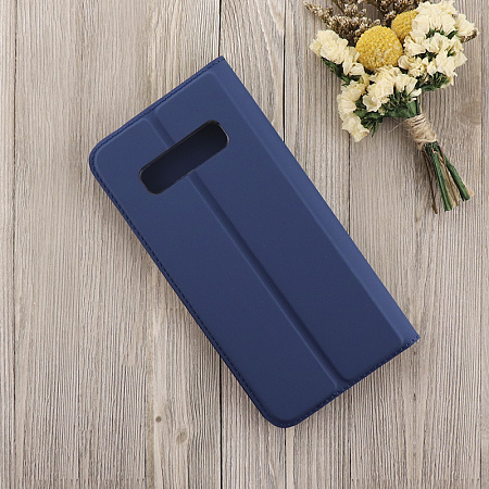 Чехол-книжка для Samsung Galaxy S10, X-CASE, боковой, синий
