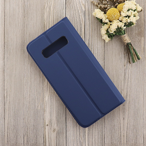Чехол-книжка для Samsung Galaxy S10, X-CASE, боковой, синий