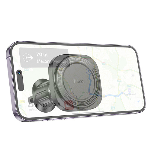Держатель автомобильный на решетку магнитный с Magsafe, H28, HOCO, черный