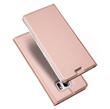 Чехол-книжка для Samsung G950F, Galaxy S8, DU DU, боковой, розовый