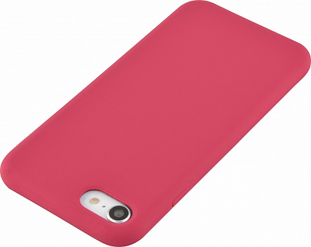 Чехол-накладка для iPhone 7/8/SE (2020), Silicon Case, темня вишня